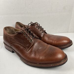 TRASK Landry Brown Leather Lace Up Oxford Shoes Mens Size 10.5 M